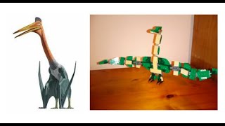 Lego creator 3in1 mighty dinosaur's custom Quetzalcoatlus