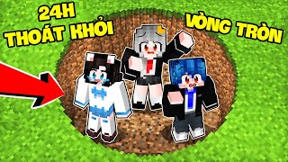 SAMMY THỬ THÁCH 24H SINH TỒN THOÁT KHỎI VÒNG TRÒN TRONG MINECRAFT screenshot 5