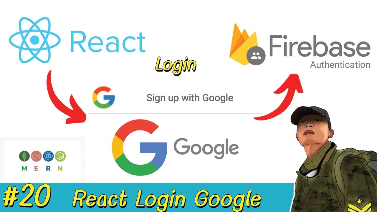 React Login Google | เช็ค User Authenticate EP20 | รอยไถ พัฒนา - YouTube