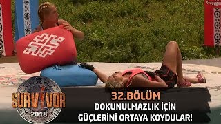 Dokunulmazlık Oyununda Nefes Kesen Mücadele 32Bölüm Survivor 2018