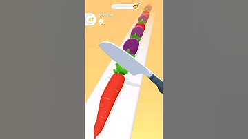 Perfect Slices 🥕🔪 #droidcheatshorts