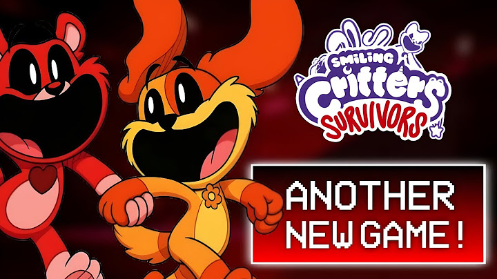 SMILING CRITTERS SURVIVORS | THE NEXT  GAME OF MOB ENTERTAINMENT AFTER POPPY PLAYTIME