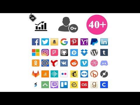 Social Connects 40 in 1 + Coupon for Login + Statistics - Prestashop Module