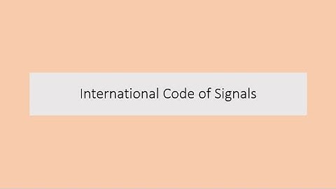 Flashing light signaling using Morse Code : Exercise 1