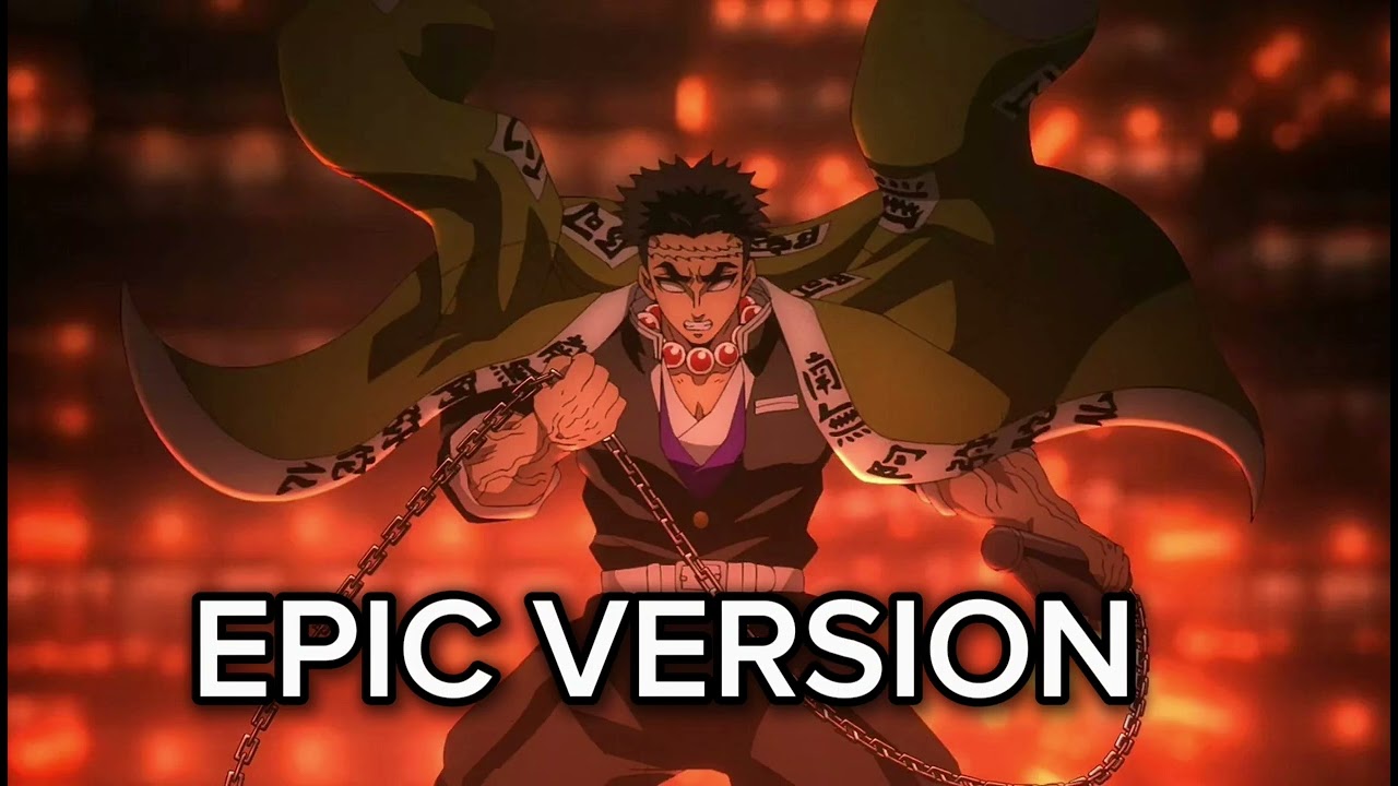 Gyomei vs Muzan Theme|Epic Version|Rock-Remix 😎🥶|