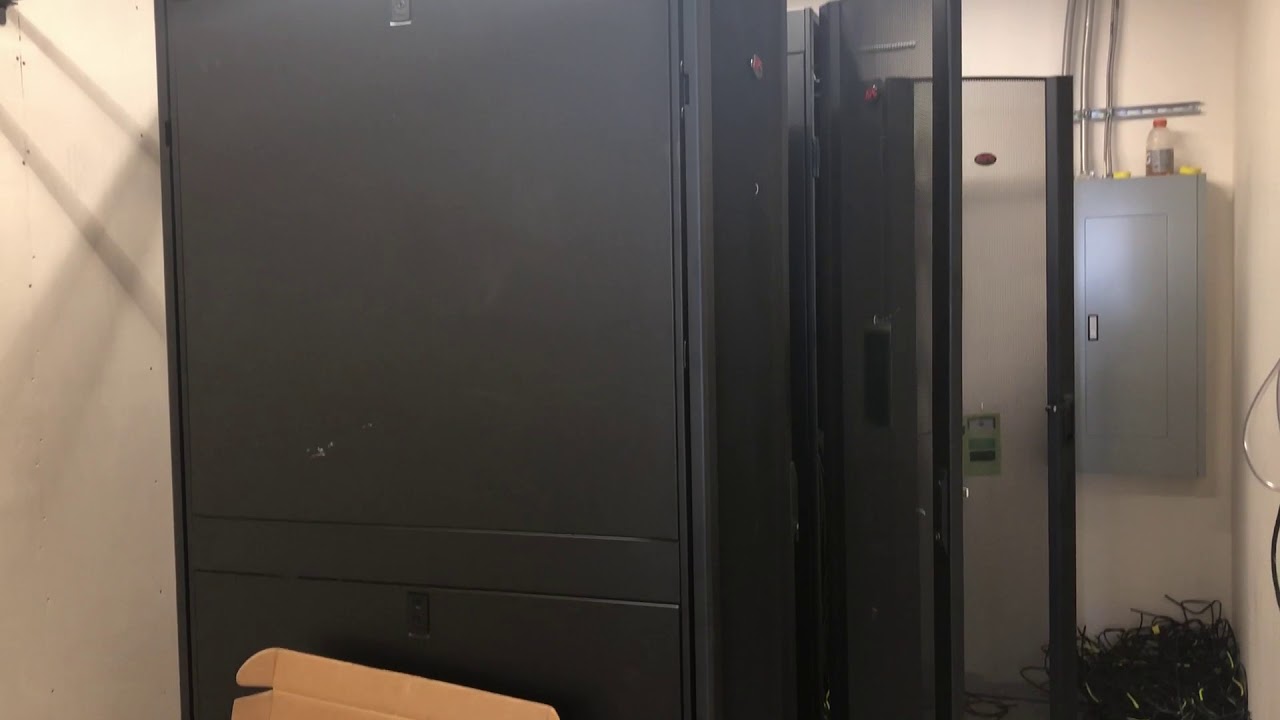 Mdf In Data Center Data Center MDF cabinets - YouTube