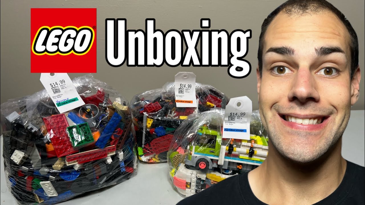 Let’s Open 3 Lego Thrift Store Bags