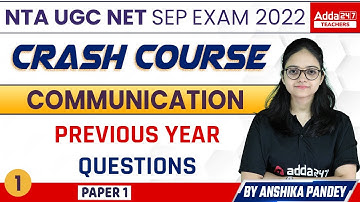 Communication Previous Year Questions | NTA UGC NET EXAM 2022 | Communication Questions with Answers