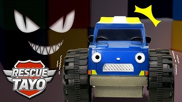 Super Car Khan! Electric Car Twit! There Are Monsters at the Harbor! | Tayo Rescue Team Story