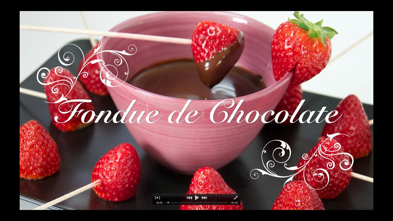 Fondue de chocolate: cómo preparar esta rápida y sencilla receta