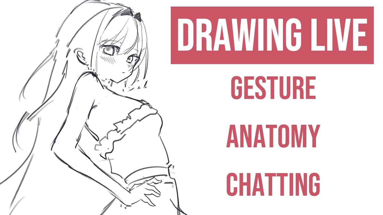 Drawing 】 Daily Art Practice + Chatting !!! - YouTube