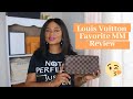 LOUIS VUITTON FAVORITE MM REVIEW | Strap options & How I wear it