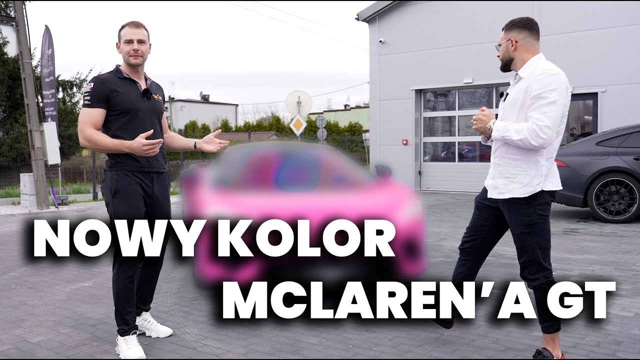 Całkowita METAMORFOZA McLaren’a GT! – ZMIANA KOLORU FOLIĄ PPF! Zabezpieczanie folią