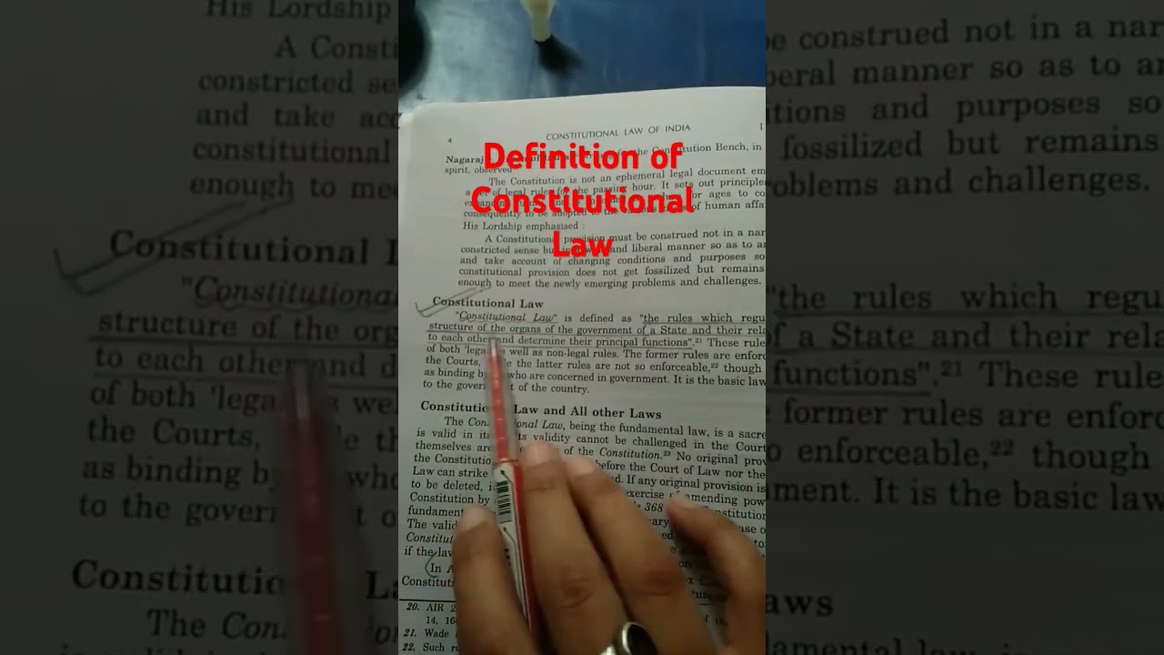 Definition of constitutional law....... #constitution#constitutionalprovisions # law #lawstudents
