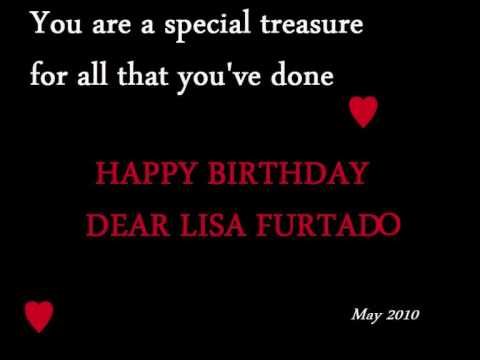 Happy Birthday Lisa Furtado