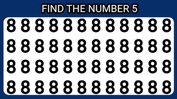 Find the odd one out number | number and letter edltlon | oddity spotting quiz