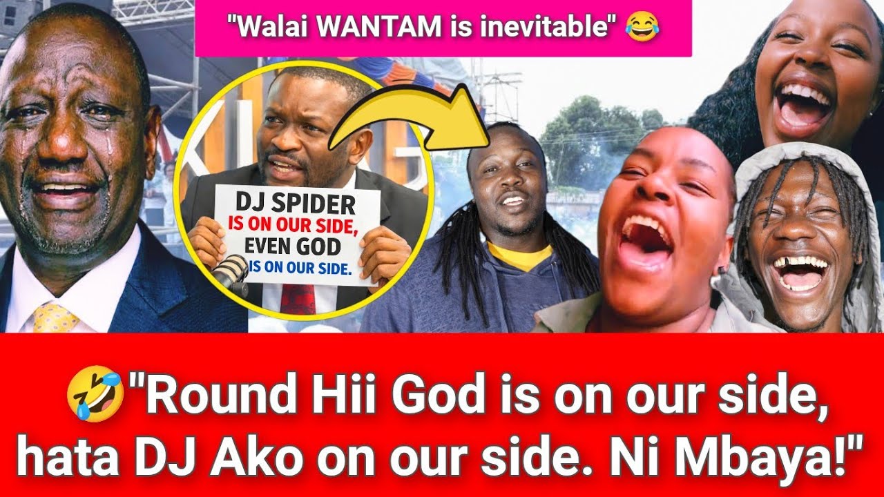 🤣💥GenZ LAUGHING at Ruto after Sifuna kusema wasilete Teargas round hii walete NYUKI.Omwami ni Fire😂