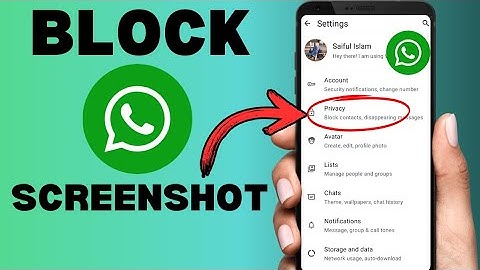 How to Block Screenshot on WhatsApp Profile Picture 2025