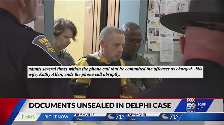 Judge release over 110 documents in Delphi double murders case