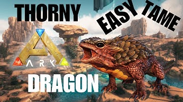 Easy Trick To Tame A Thorny Dragon in ARK Mobile