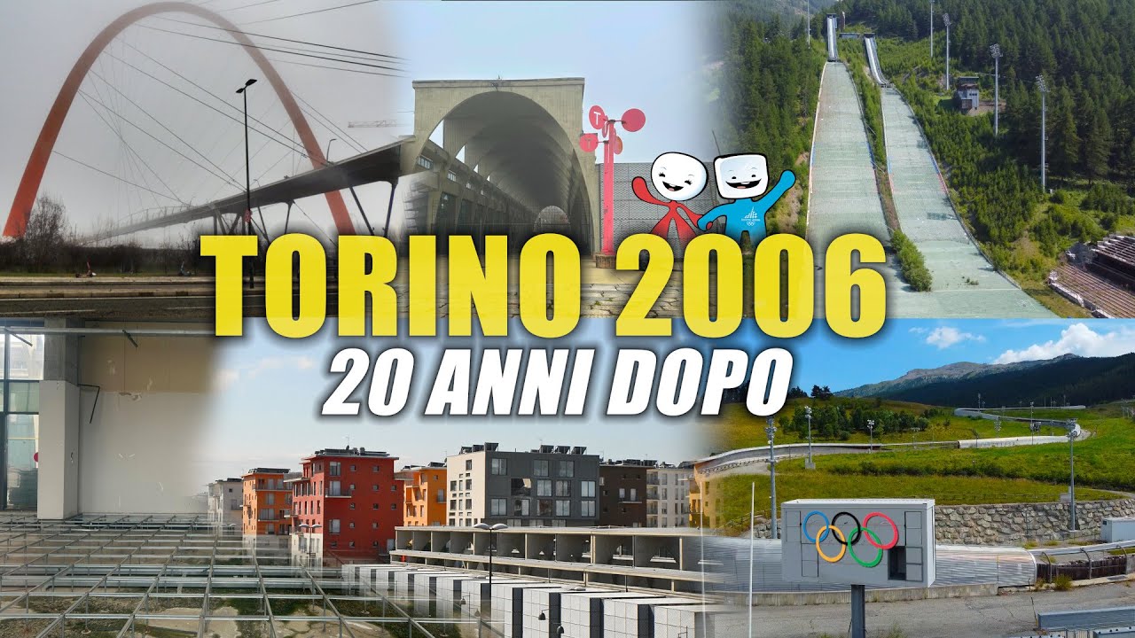 I LUOGHI DELLE OLIMPIADI DI TORINO 2006 COME SONO 20 ANNI DOPO: VIAGGIO TRA ABBANDONO E RICORDI!