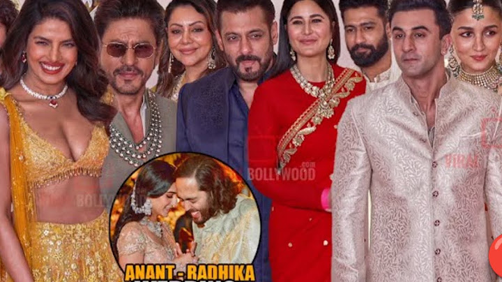 Star-studded Celebrities arrives at AnantRadhika Wedding | Salman Khan, Shahrukh Khan