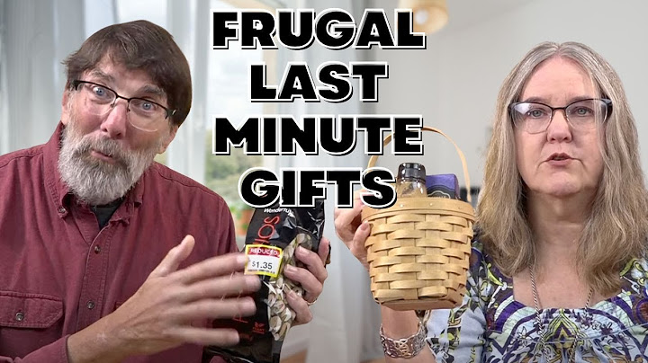 Last Minute Christmas Gifts on a Shoestring Budget!