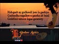 Heesta guduudka  maxamed s tubeec  balwo lyrics