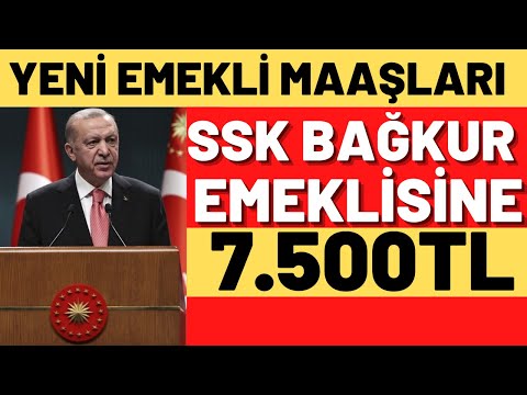 SSK BAĞKUR YENİ MAAŞLARI EK ZAM VAR MAAŞLAR NE KADAR OLDU 2023