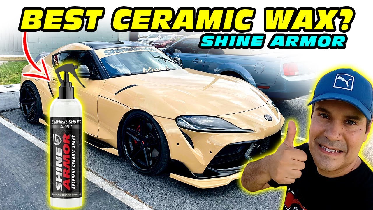 🔥 BEST CERAMIC WAX? SHINE ARMOR review Graphene Ceramic Spray, NANO