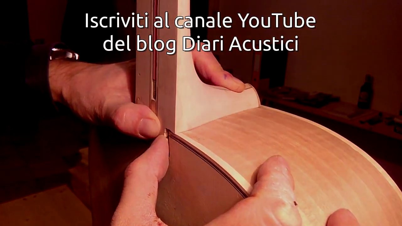 StewMac Blocco da collo per chitarra acustica, 14 tasti OM, coda di