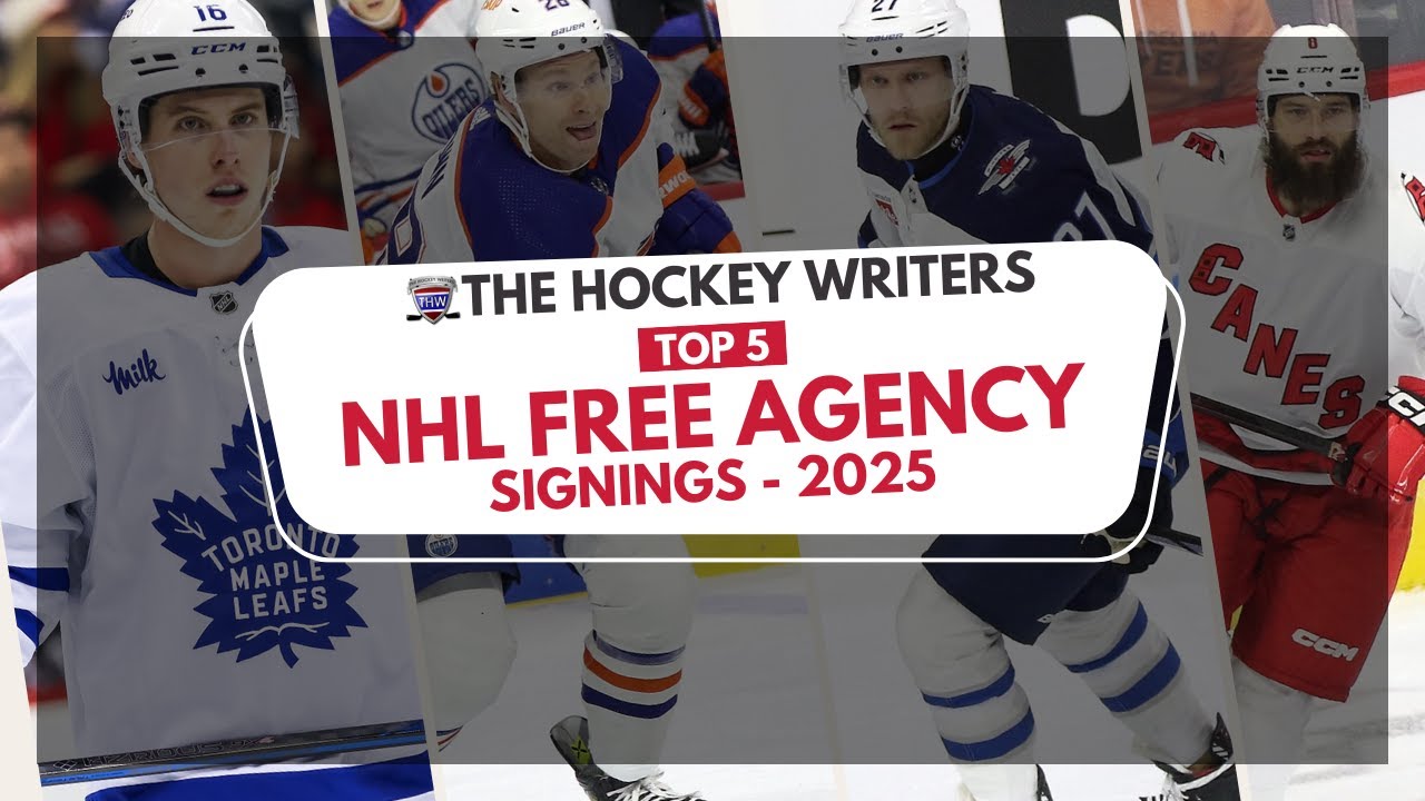 Top 5 NHL Free Agency Signings For the 2025-26 Season
