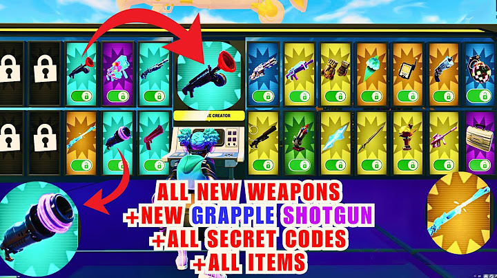 Fortnite (NEW) 1v1 With Every Gun SECRET CODES😱!!(Full Step by Step Guide)