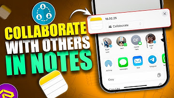 How to Collaborate with Someone in Real Time in Notes on iPhone | Share Notes in Real-Time on iPhone