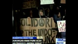 Anak Punk AS Tuntut Indonesia Bebaskan Punk Aceh