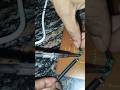 Repairing my friend's earphone. How to solder earphone #electronics #repair #earphone
