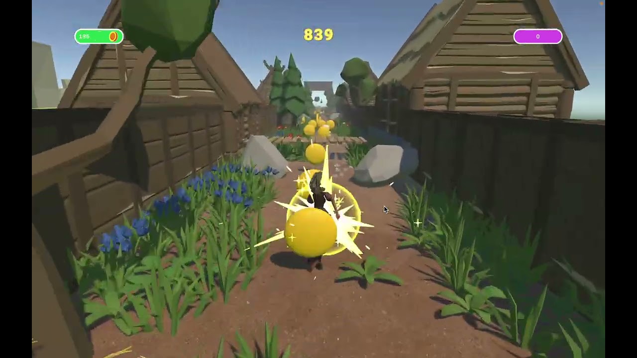 MagicHouse – an endless runner game developed using Unity C#, available on both mobile and PC!