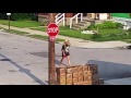 Angry Drunk Woman goes 0-1000 Stupid in the Street!