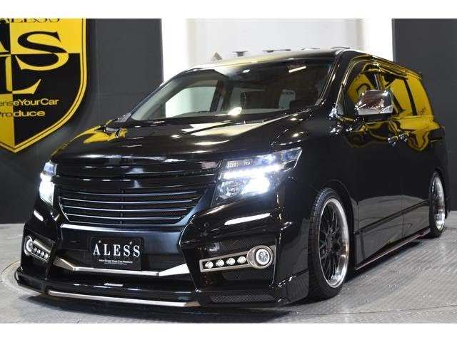 52エルグランド 227万円 KenStyleエアロ TEIN車高調 WORK19インチAW