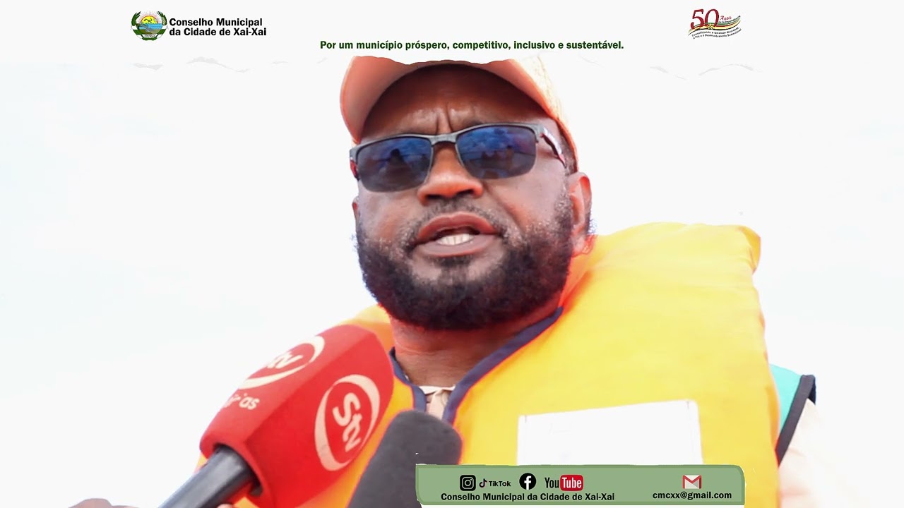 PRESIDENTE DO CONSELHO MUNICIPAL DE XAI-XAI MANTÉM OS MUNÍCIPES