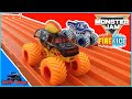 MONSTER JAM FIRE AND ICE RACE TOURNAMENT | Grave Digger, El Toro Loco and MORE!