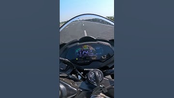 Top Speed of Bajaj Pulsar RS200 #topspeed #rs200 #pulsar #bajajpulsar