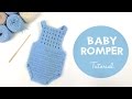 How To Crochet Baby Romper | Croby Patterns