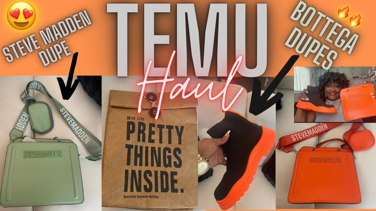 Temu Haul | Steve Madden Dupe | Bottega Boots Dupe 🔥🔥🔥🔥🔥🔥 - YouTube