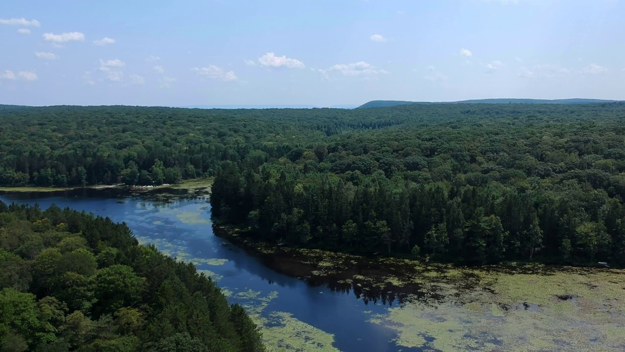 A Brief Sample of the Promised Land State Park. Greentown, PA