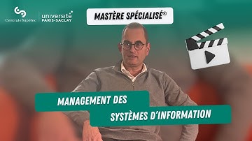 Vidéo de présentation du Mastère Spécialisé® Management de Systèmes d