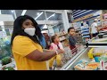 Korean Grocery Haul with 2 kids 국제부부 한국마트 쇼핑 하울