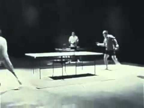 Bruce Lee Plays Ping Pong With Num Chucks - YouTube