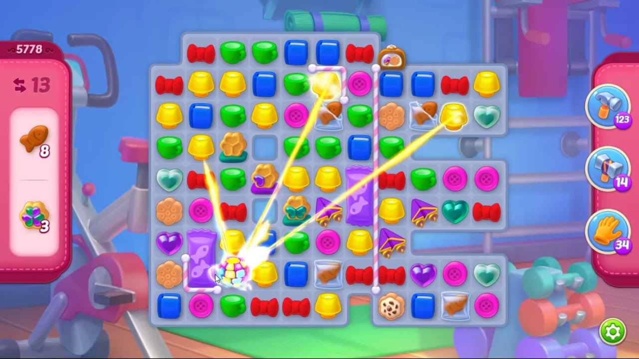 Homescapes Level 5778 - NO BOOSTERS 🏠 | SKILLGAMING ✔️