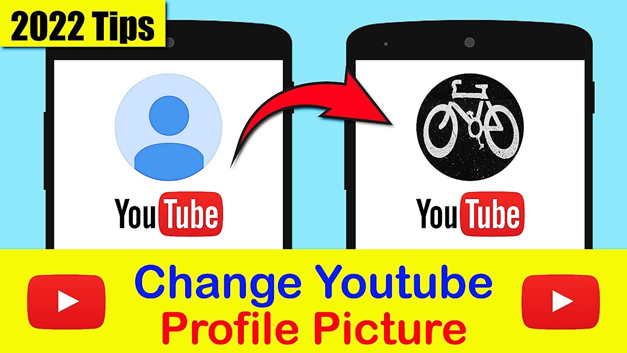 How to change youtube profile picture 2022 - YouTube